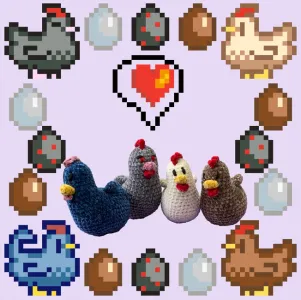 Stardew Valley Chickens