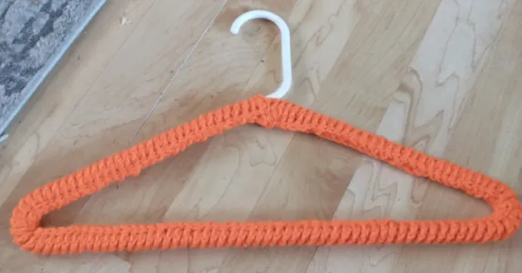 Crochet Hanger Cover