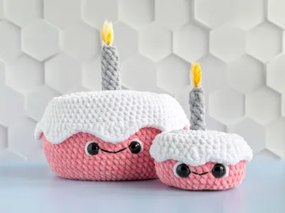 Birthday Cake Plush Bundle