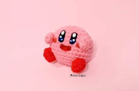 Chubby Kirby Amigurumi Pattern