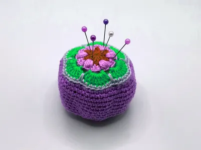 Petal Pouffe Pincushion