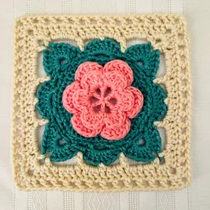 Rose Willow Granny Square