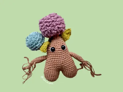 The Blooming Mandrake Amigurumi Pattern