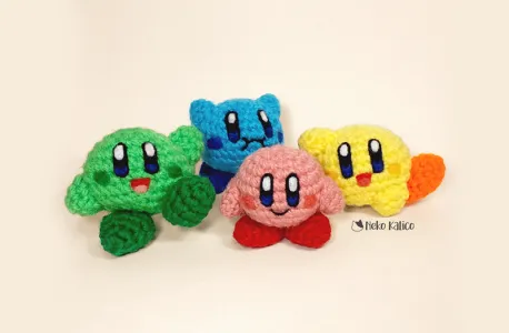 Kirby Amigurumi Pattern