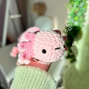 Lottie the Axolotl (no-sew)