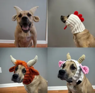 Farm Animal Dog Snood Bundle