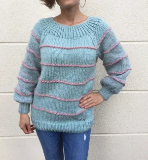 Mint Loosely shape sweater