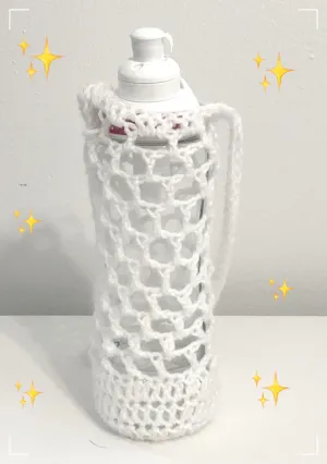 [ FREE ] Crochet Water Bottle Holder