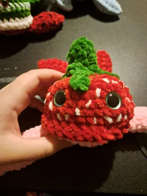 Some sew Strawberry Whale