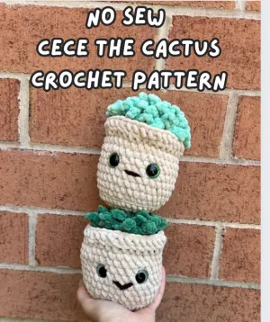 Cece the No Sew Cactus