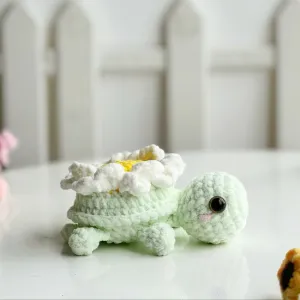 Daisy Turtle No Sew Crochet Pattern, No Sew Amigurumi Crochet Patterns, Crochet Pattern, Plushie Pattern