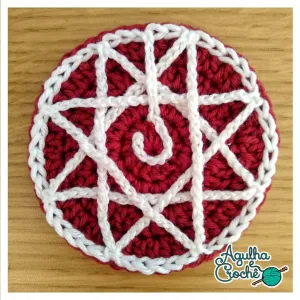 No-Sew Soul Binding Transmutation Circle from FullMetal Alchemist Crochet / Amigurumi Pattern