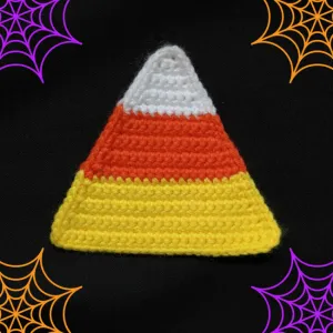 Halloween Candy Corn Coaster