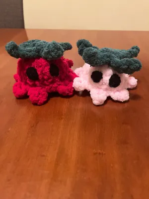 mini strawberry octopus pattern