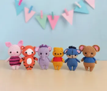 Winnie the Pooh and friends