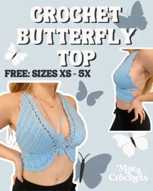 Mae\'s Butterfly Top