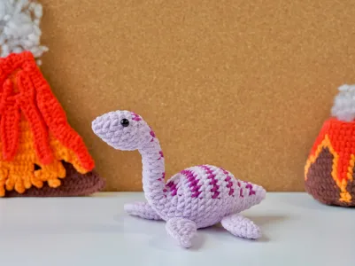 Plesiosaurus No Sew Crochet Pattern, Dinosaur No Sew Pattern, No Sew Amigurumi Crochet Patterns, Amigurumi Crochet Patterns