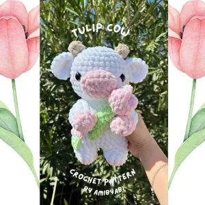 Tulip Cow Crochet Pattern