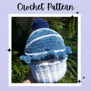 Blueberry Cupcake Pattern