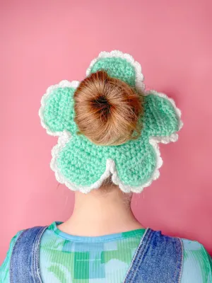 Flower Scrunchie