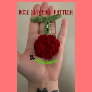 Rose Keychain Pattern