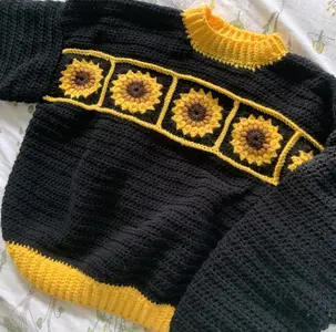 Sunflower Sweater Pattern