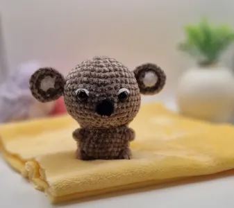 Low Sew Crochet Cuddly Koala Amigurumi