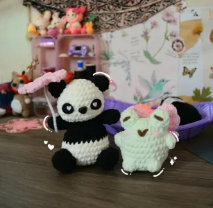 Panda & Froggy 2-in-1