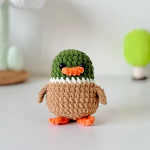 Mallard Duck No Crochet Pattern, No Sew Amigurumi Crochet Patterns, Crochet Pattern, Plushie Pattern