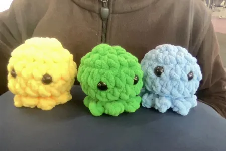 Low sew crochet Octopus (free)