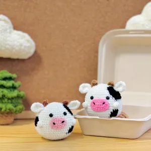 Milk Cow No Sew Crochet, Amigurumi Crochet Pattern, Cow Crochet Pattern, Amigurumi Crochet Pattern, Cow Amigurumi Crochet