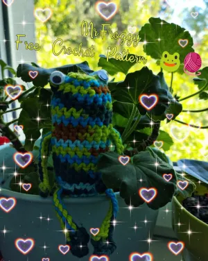 Mr.Froggy Crochet Pattern