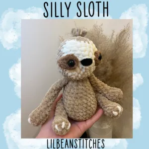 FREE low sew Silly sloth