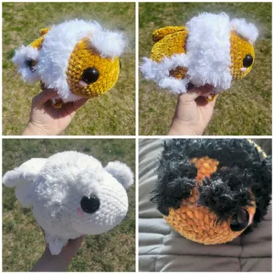 Fuzzy Moth Plushie