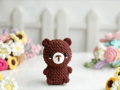 Teddy Bear No Sew Crochet Pattern, No Sew Amigurumi Crochet Patterns, Crochet Pattern, Plushie Pattern