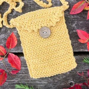 Angela Phone Pouch // Crochet Phone Wallet // Small Crochet Bag // Purse for Girls