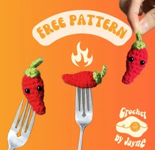 FREE Hot Chilli Pepper pattern