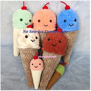 No Sew Ice Cream Cone