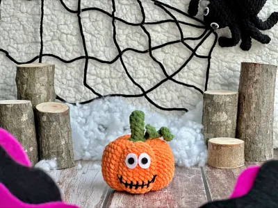 Halloween Pumpkins Amigurumi Crochet Pattern, Halloween Crochet Pattern, Halloween Amigurumi Crochet Patterns