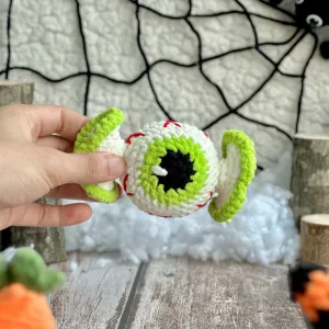 Halloween Candy Eye Crochet Patterns, Halloween Crochet Pattern, Halloween Amigurumi Crochet Patterns