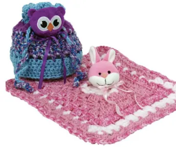 Top This Bunny Blankie Top This Owl Purse