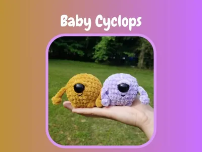 NO-SEW Baby Cyclops