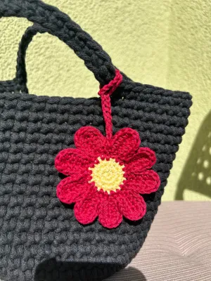 Nova Flower bag charm