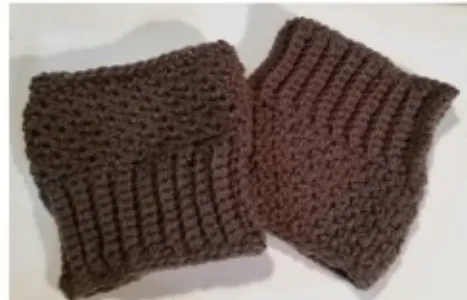 Boot Cuffs, Leg Warmers, 6 sizes