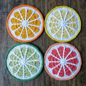 Citrus Slice Coasters