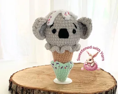 Koala Ice Cream Cone