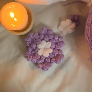 Mini Flower Coaster