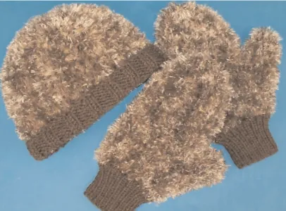 Knit Hat and Mitts