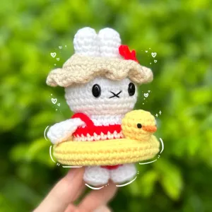 bunny with hat (summer version)