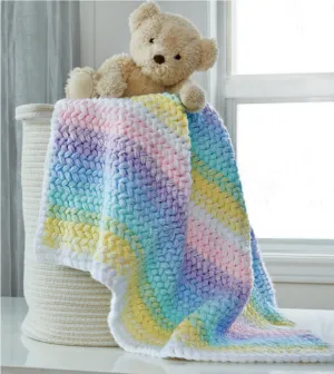 Braided Rainbow Blanket